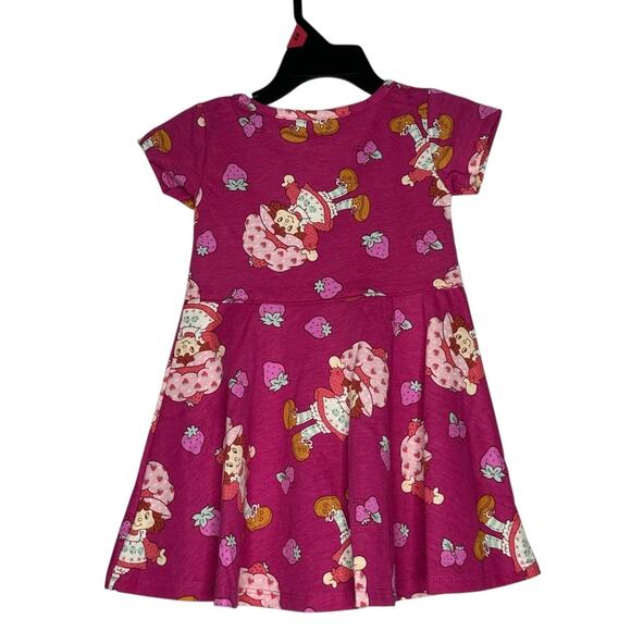Strawberry Shortcake Baby Girls Short Sleeve Dress size 12 Months New - Picture 2 of 4